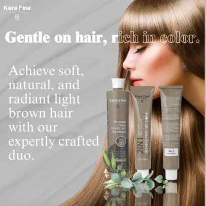 Kera Fine Light Brown Color