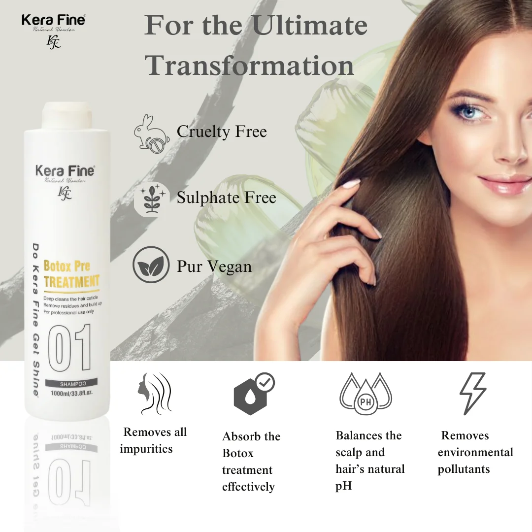 Kera Fine Botox Hair Treatment Kit Combo