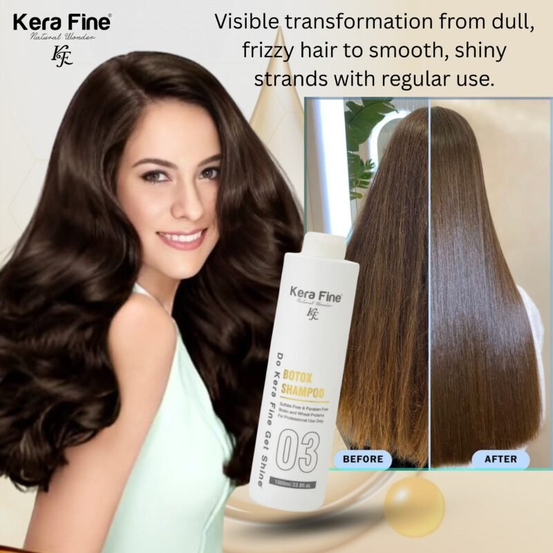 KERA FINE BOTOX HAIR SHAMPOO - Image 5