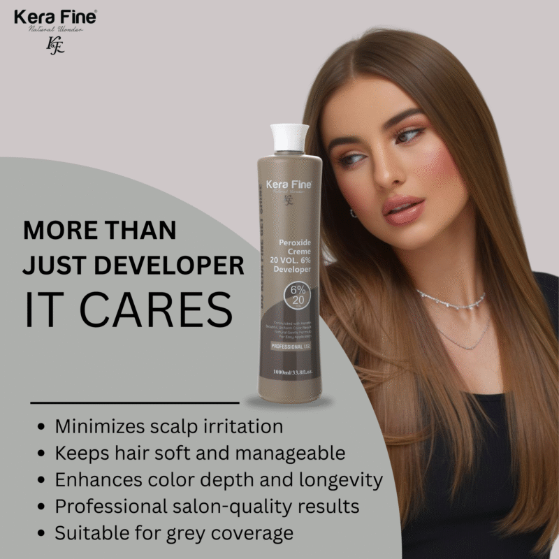 KERA FINE PEROXIDE CRÈME 20 VOL. 6% DEVELOPER - 1000 ML - Image 4