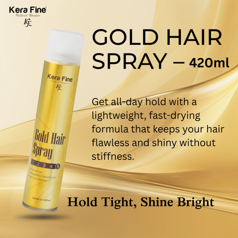 KERA FINE GOLD HAIR SPRAY - Image 2
