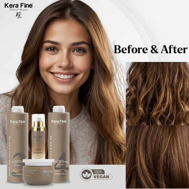 KERA FINE KERATIN HAIR SHAMPOO, CONDITIONER, HAIR MASK & SERUM - Image 6