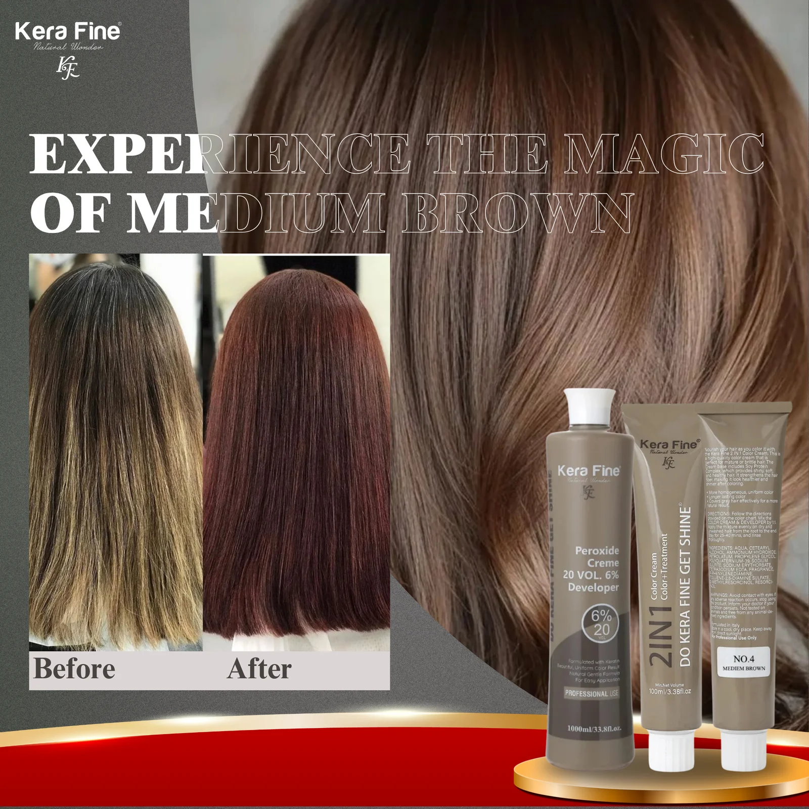 Medium Brown Colours